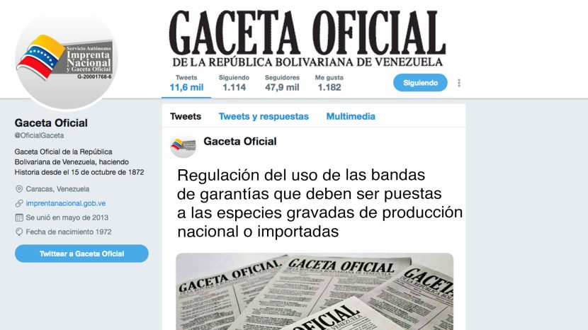 GACETA OFICIAL